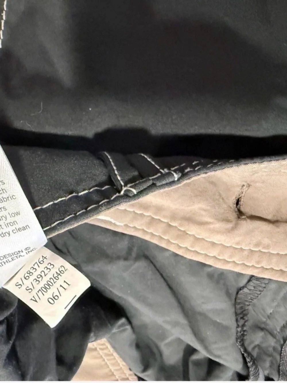 Athleta Whatever A-Line Skort in Charcoal Grey size 10